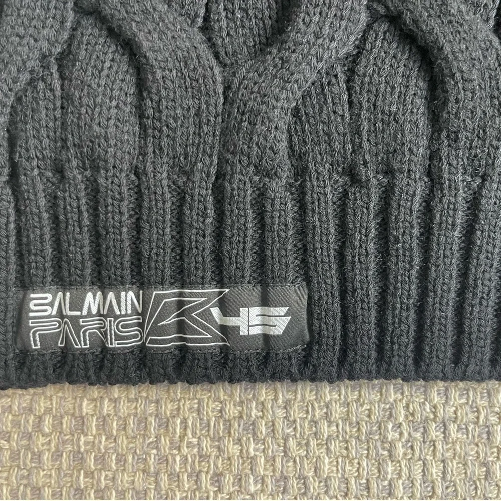 Balmain pullover zip up sweater - Picture 3 of 7